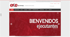 Desktop Screenshot of ejecutantes.com